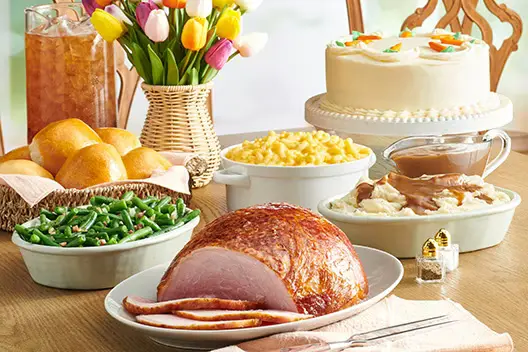 Golden corral Easter Glazed Ham Meal that Serves 6-8 persons